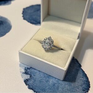 Simulated Diamond Ring